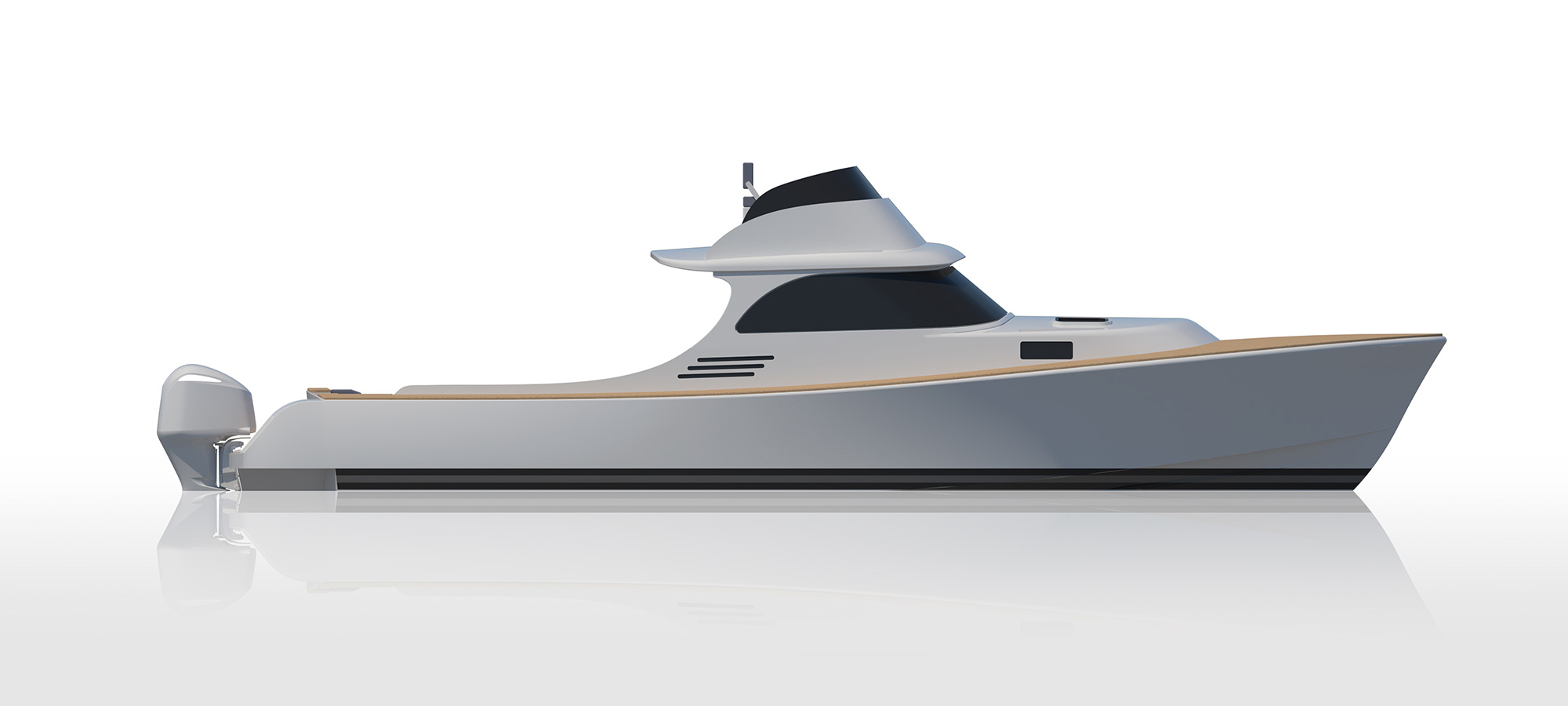 Toy 36 fuoribordo visione d'insieme