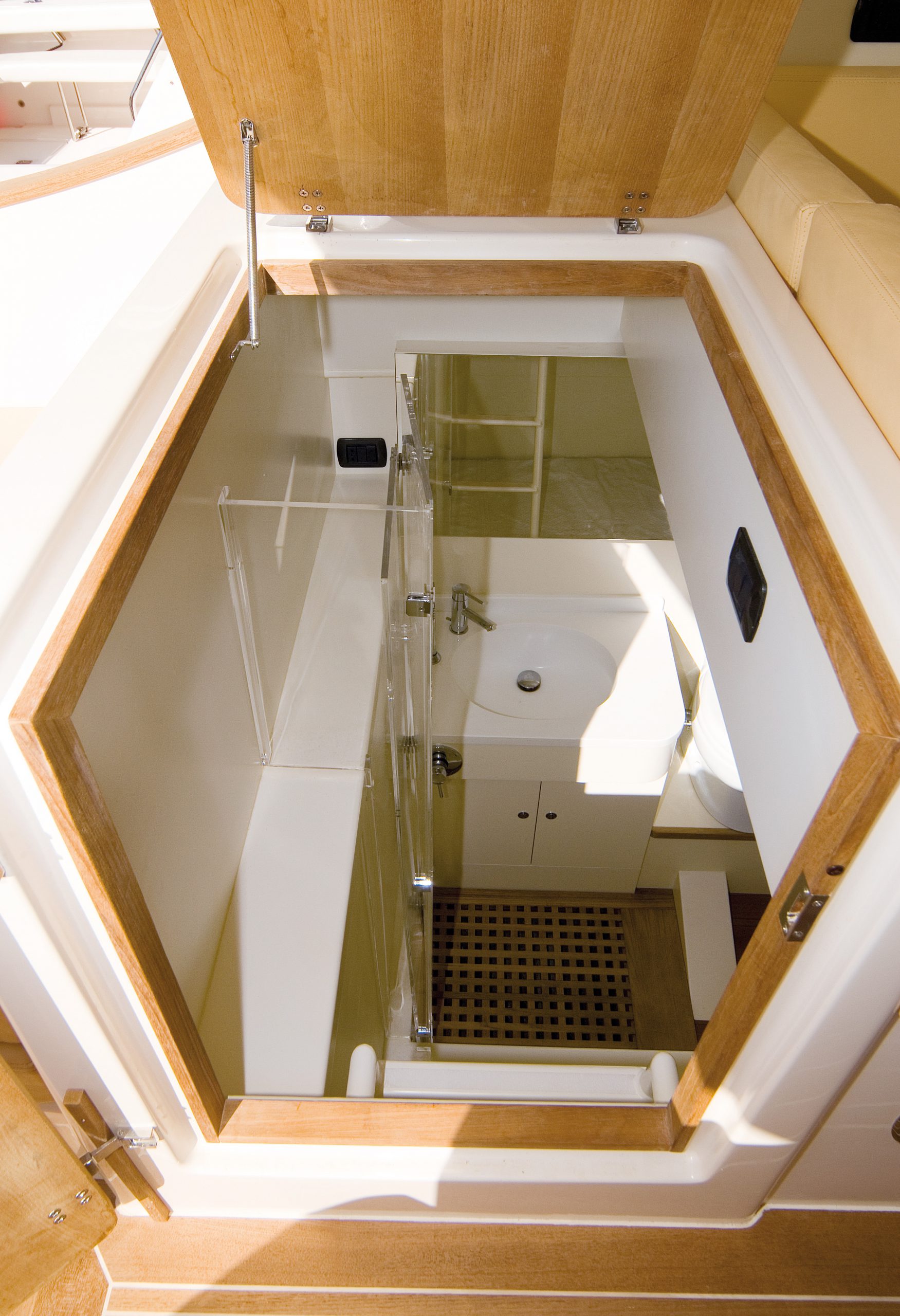 Interni Toy 51 Toy 51 veduta del bagno da fuori